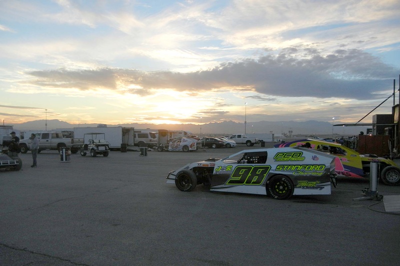 Sunset in Las Vegas November 2013
