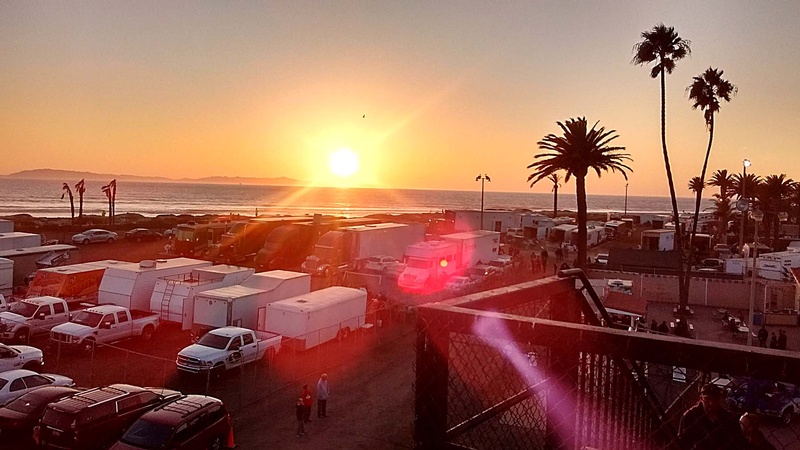 Sunset at Ventura during Turkey Night