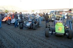 2013 USAC Turkey Night Grand Prix autograph session