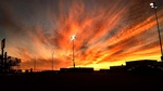 Sunset at Irwindale Speedway November 18, 2017