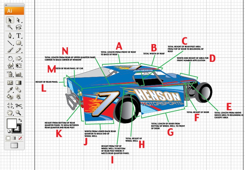 IMCA mod template