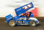 Garrett Ishii Flying Down Thunderbowl's Backstretch